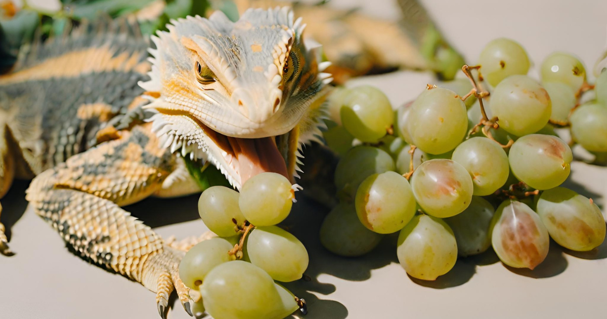 Can Bearded Dragons Eat Grapes