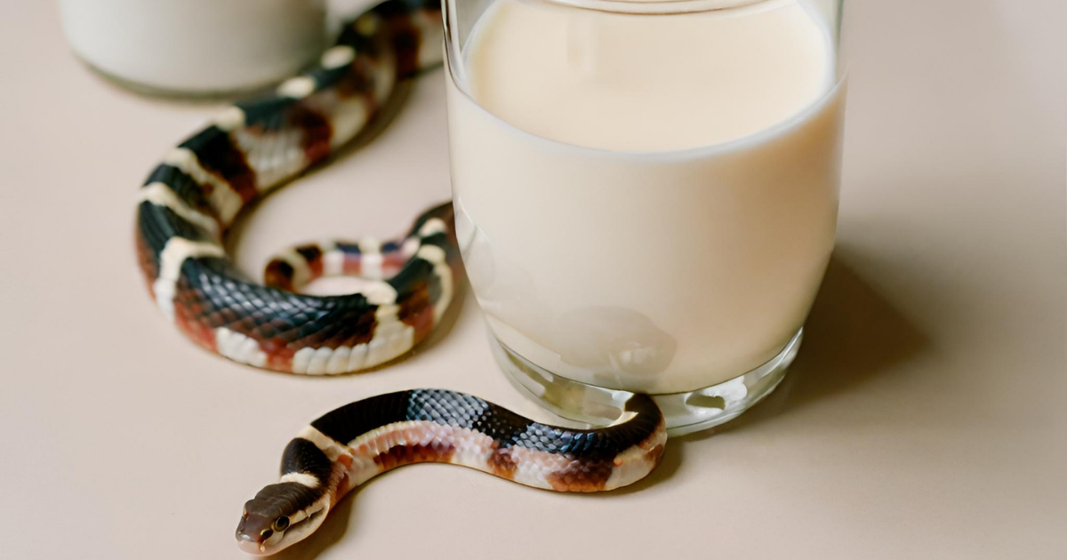 Do Milk Snakes Drink Milk