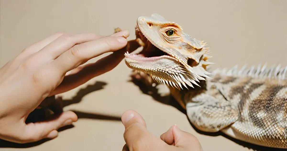 Does A Bearded Dragons Bite Hurt