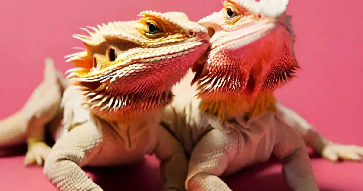 2 headed bearded dragon