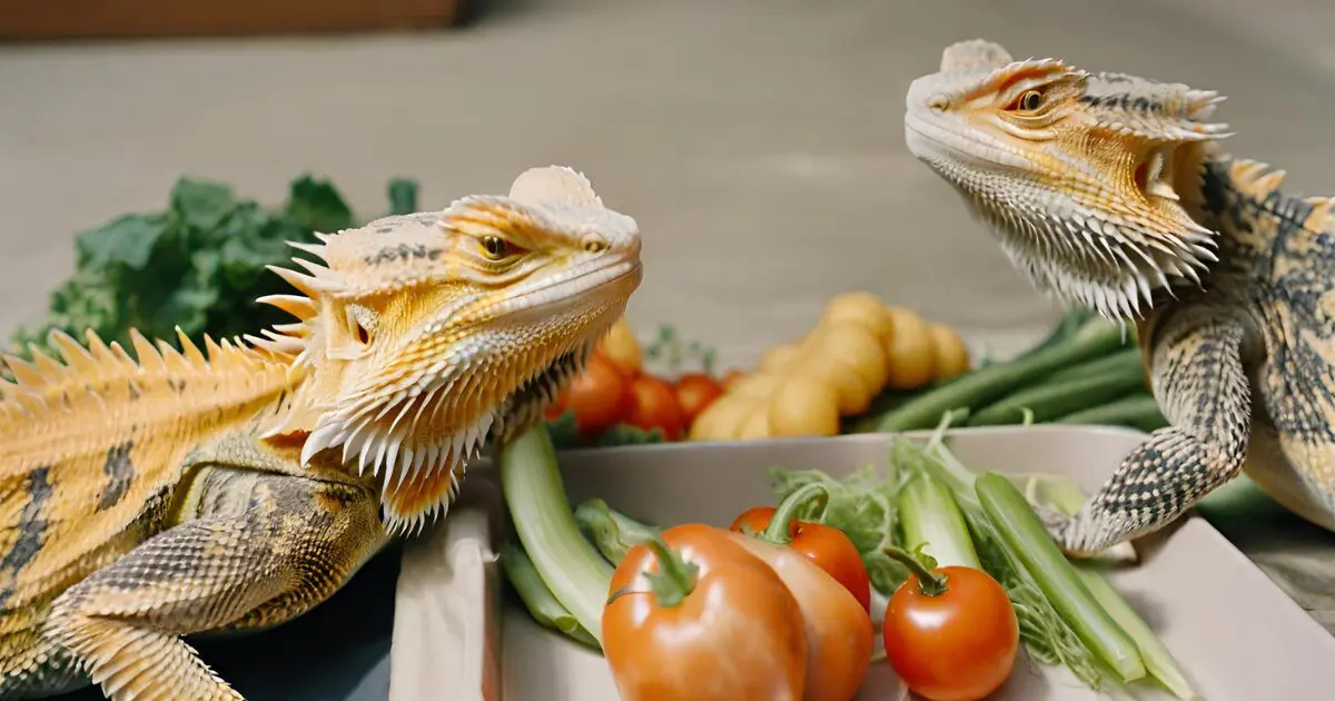 Vegetables bearded dragons can eat