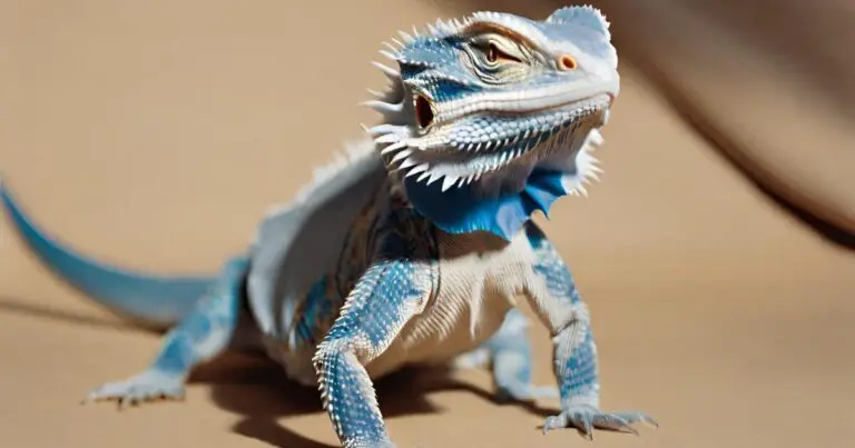 Blue bearded dragon